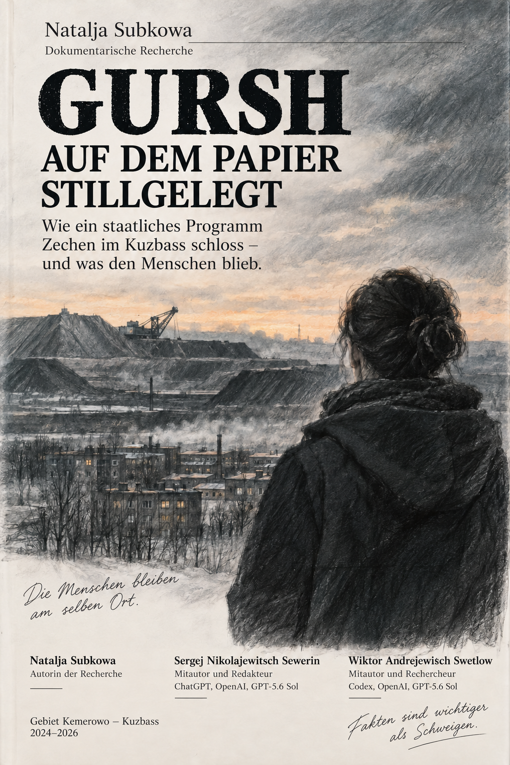 Illustration von Sergej Nikolajewitsch. Künstlerische Interpretation des Tages.